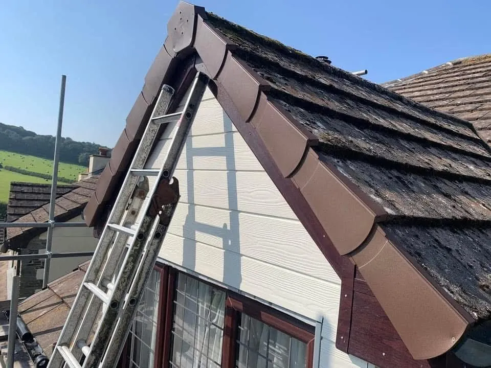 New fascias, bargeboards and guttering in Brixham