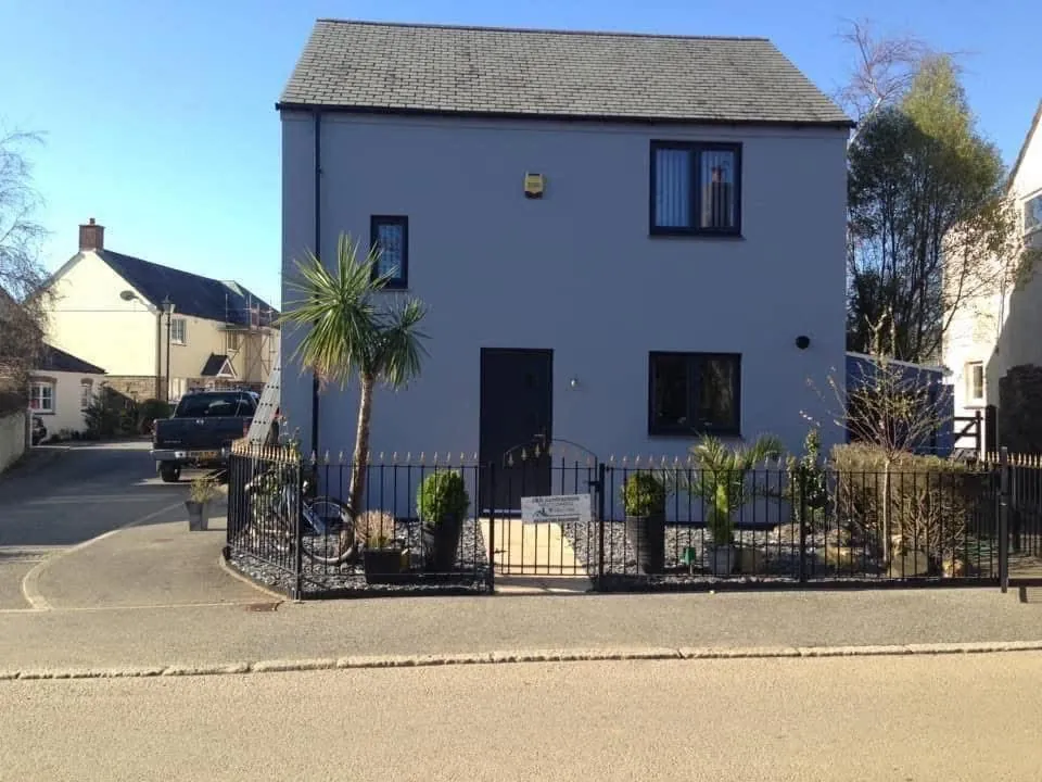 Finished exterior painting and roofline work in Brixham